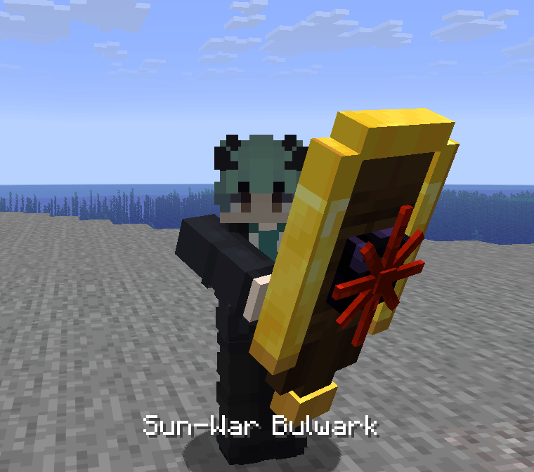2-Handed Shield as seen being held by Nanonaitor. Doesn't it look Majestic?