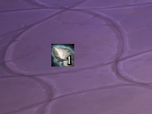 This is what the small icon will look like on your screen, movable where you want it, with number clearly displayed of what is in your bags!