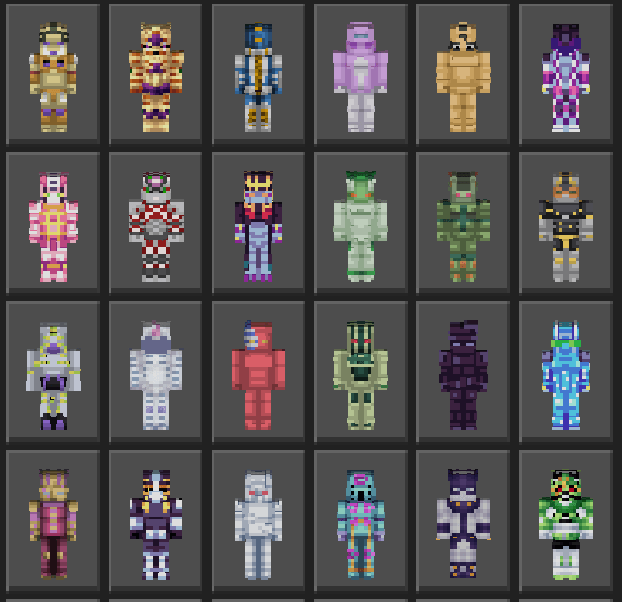 Jojos Bizzare Adventure Stands Skinpack — screenshot 2