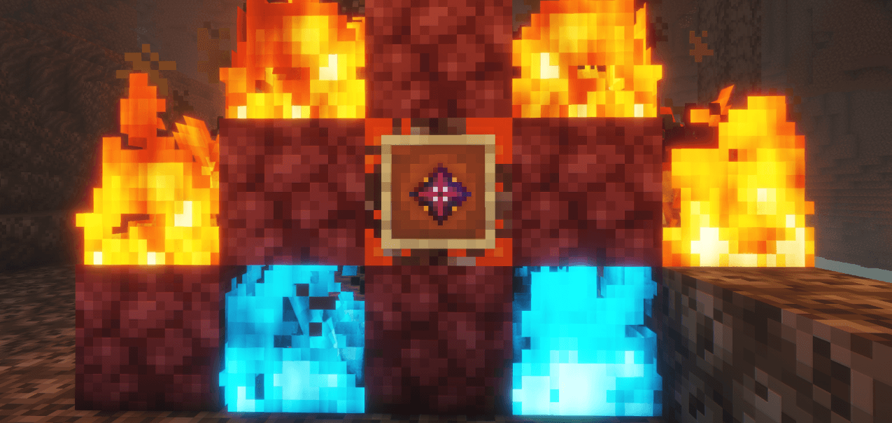 Uses The "Easy Essenitals" resource pack for the Ancient Debris