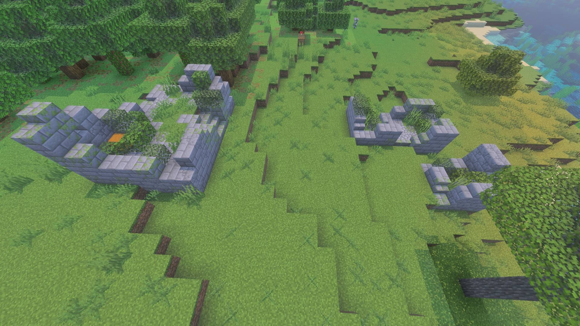 Thumbnail Simple plains ruins with loot
