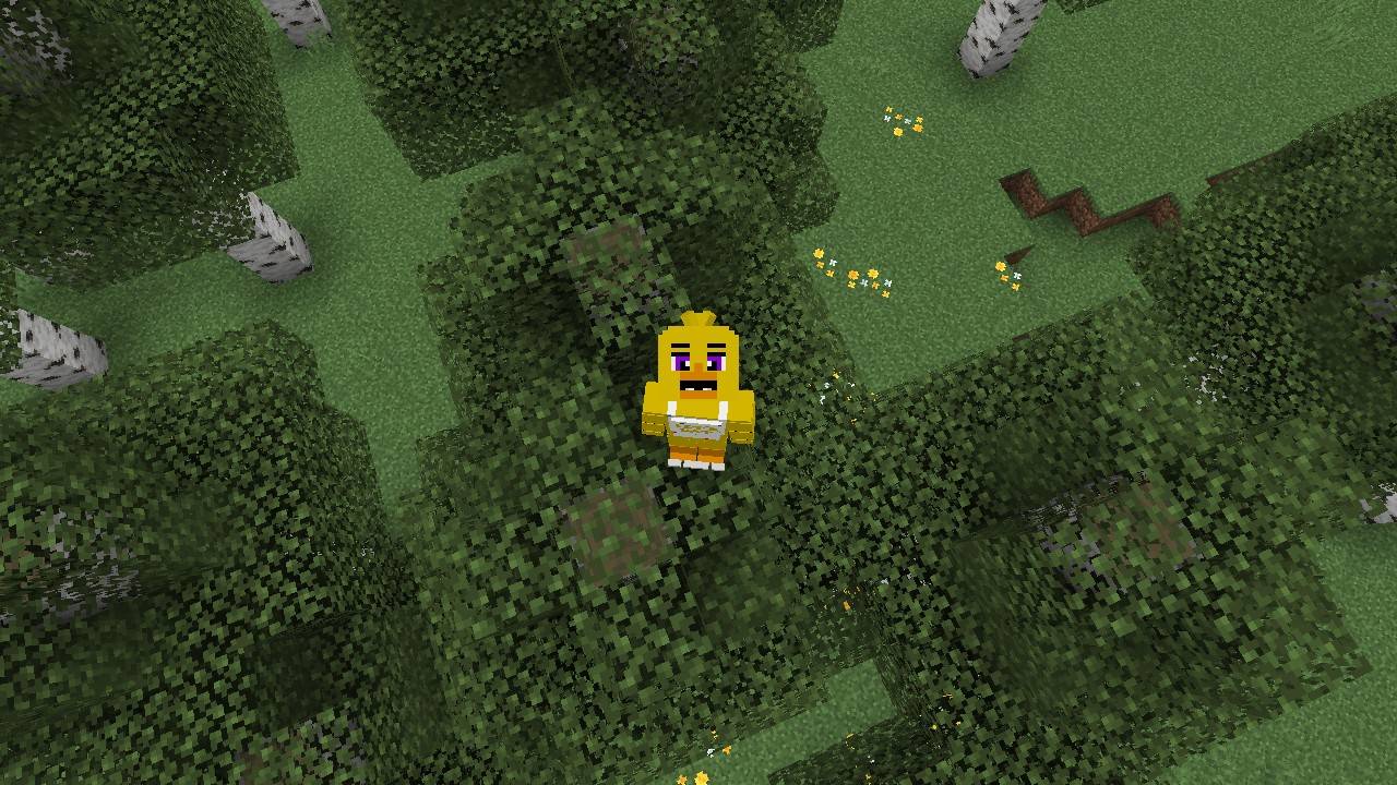 Chica the Chicken 4d Skin thumbnail 1