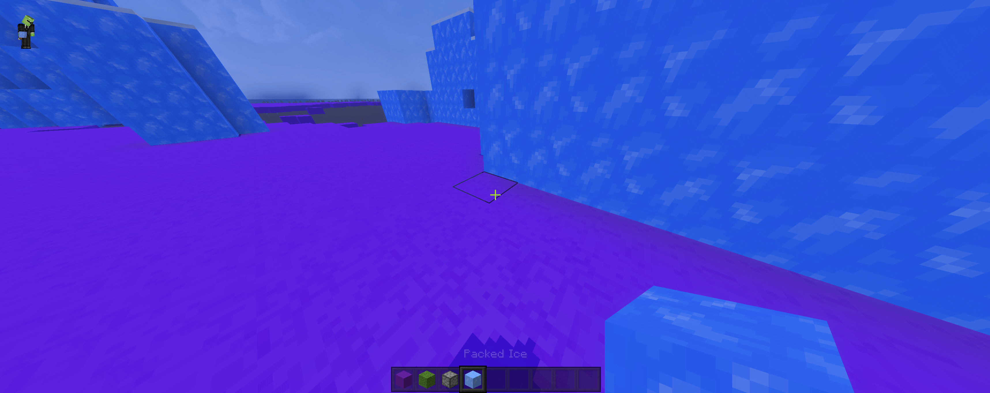 Frozen ocean