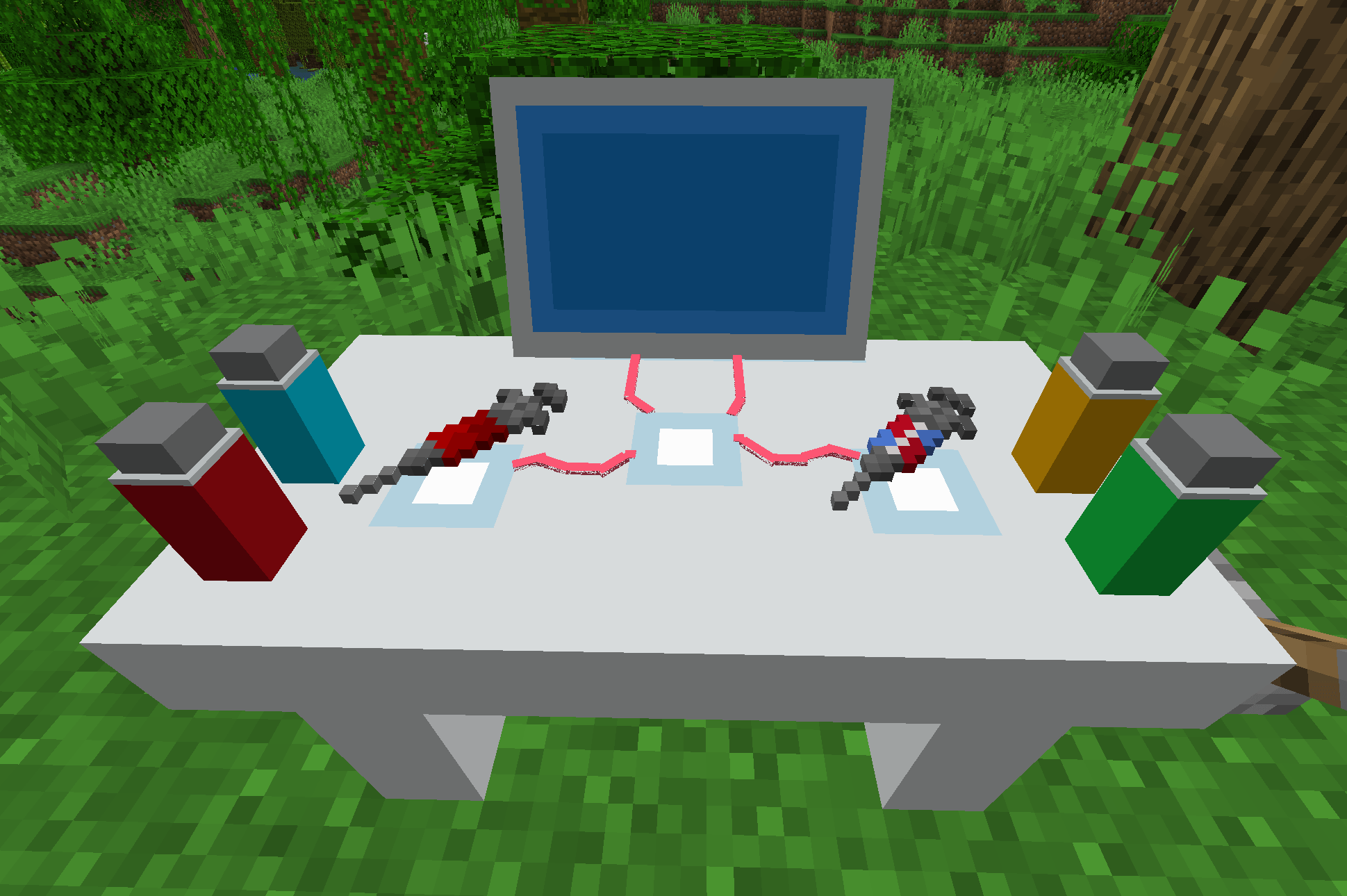 DNA Combiner Table Slots.