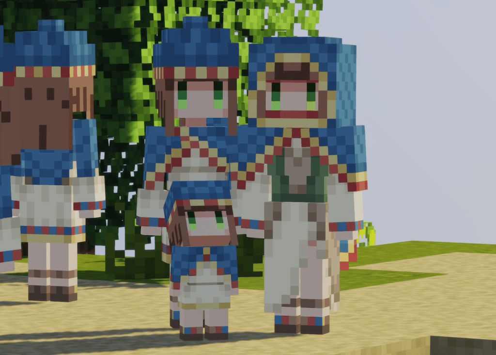 Thumbnail Windswept Hills Villager and Wandering Trader