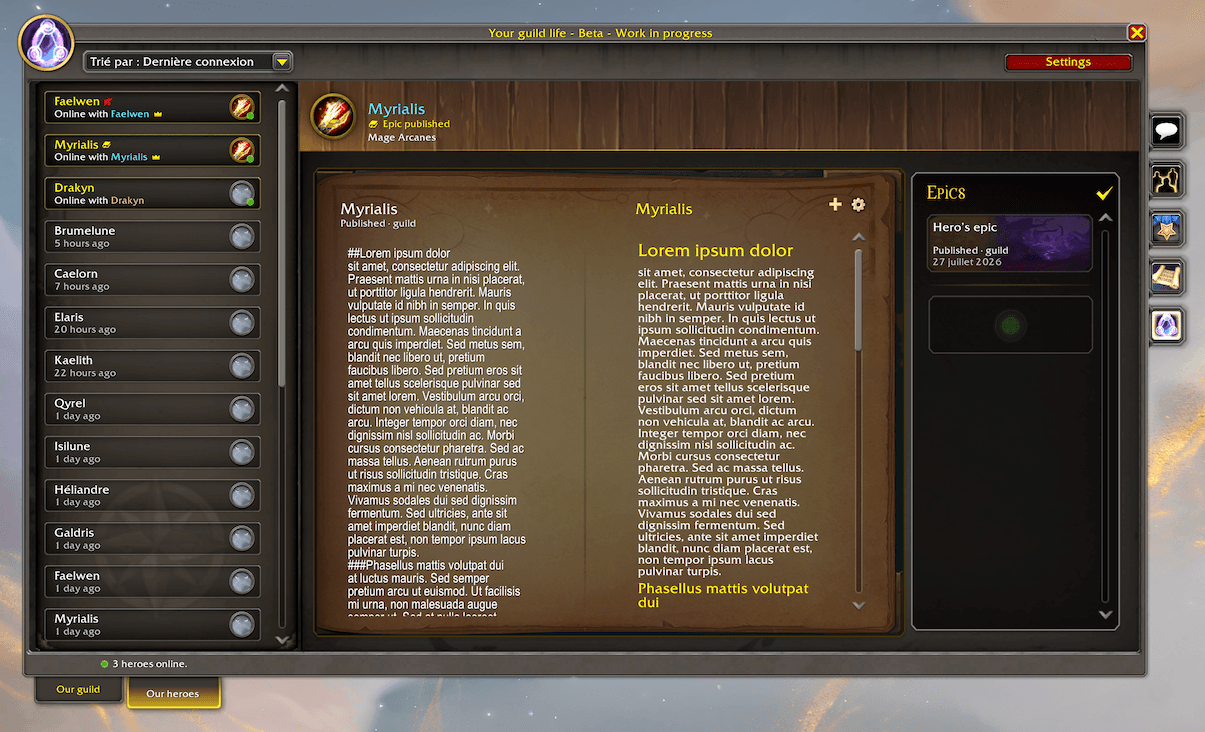 Read, write, and publish your hero's epic story.