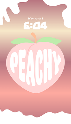 Thumbnail Phone Wallpaper One - Peach - Swatch.png
