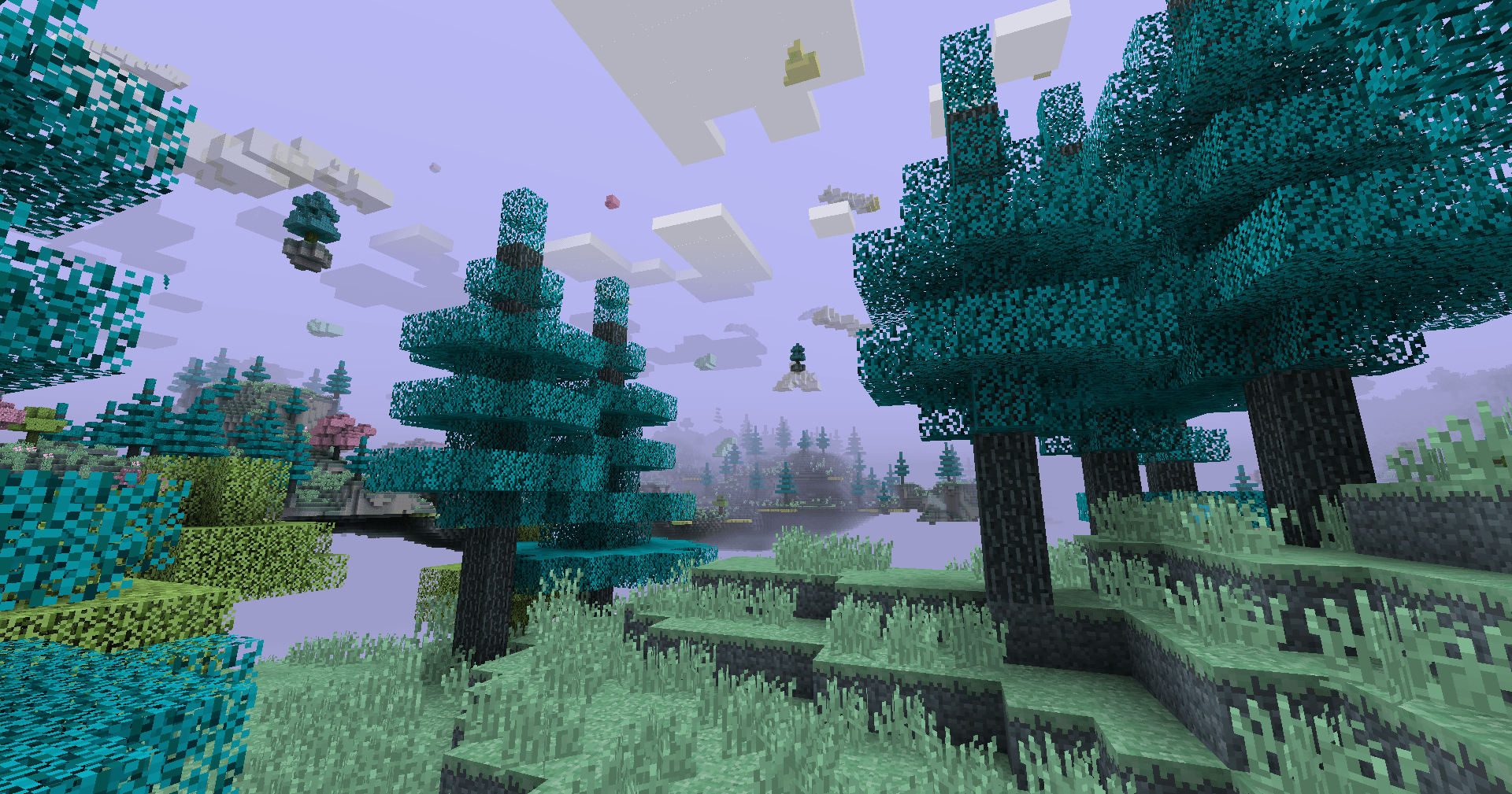 Thumbnail Crystal Taiga - new Aether's biome