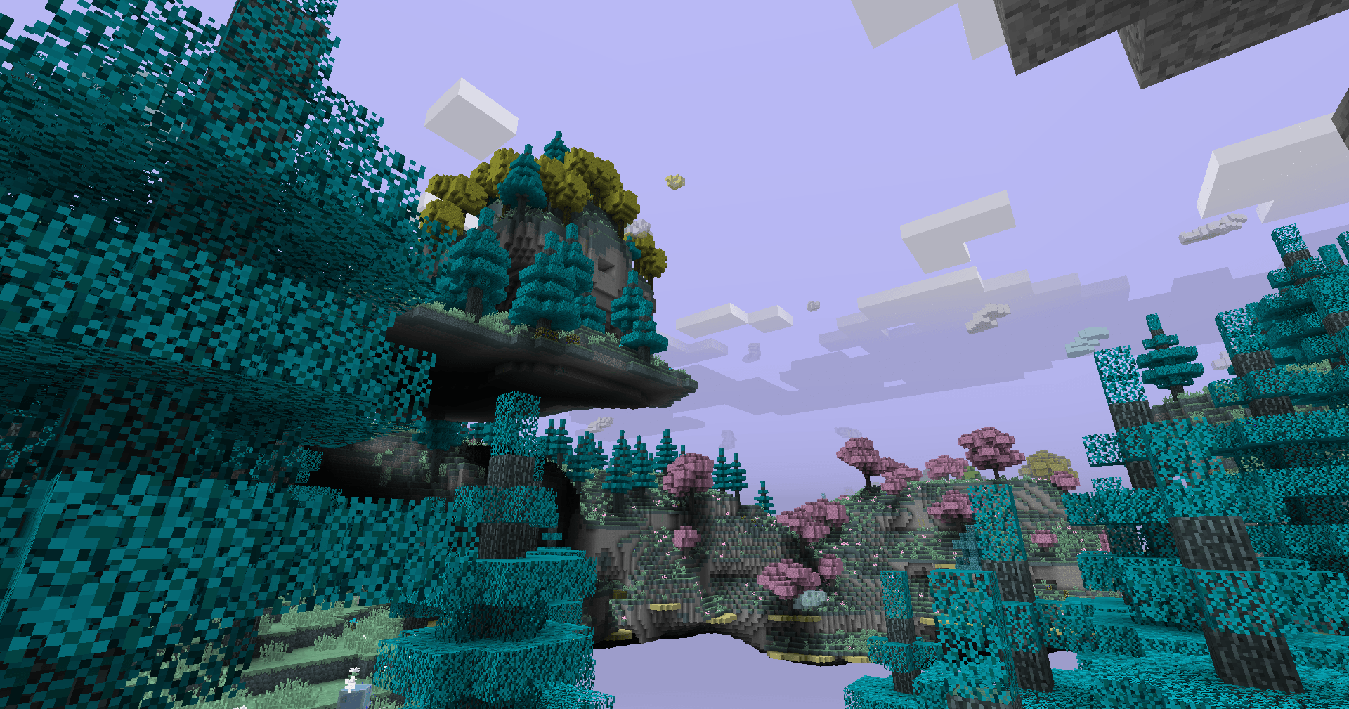 Thumbnail Crystal Taiga - new Aether's biome