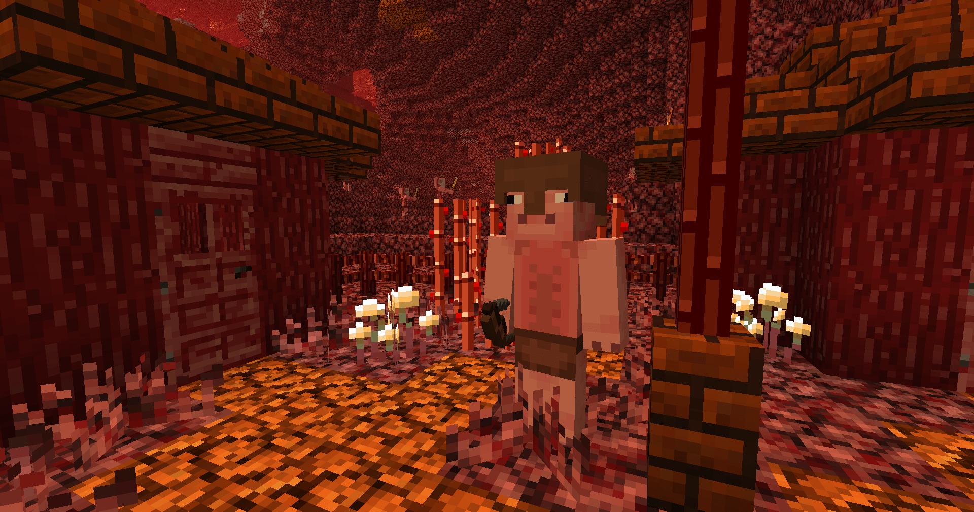 Thumbnail Pigman archer in village