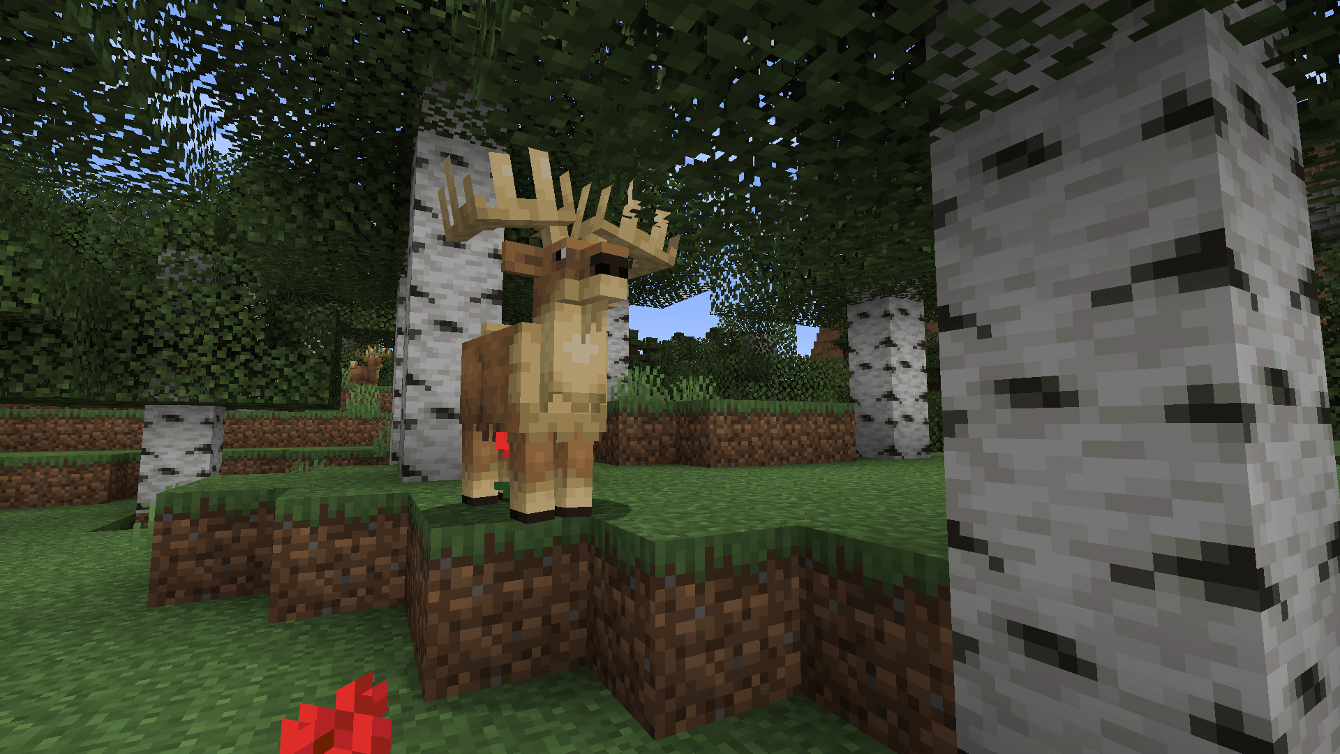 Animals in the apocalypse, adding life to the Overworld.