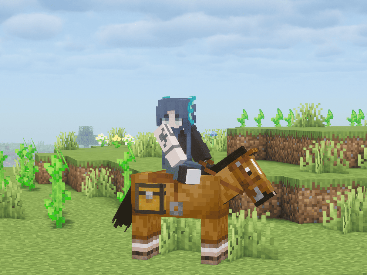 looking 90 degrees to the side without horse rotating