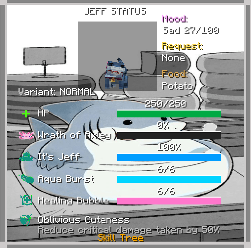 Jeff Status Screen