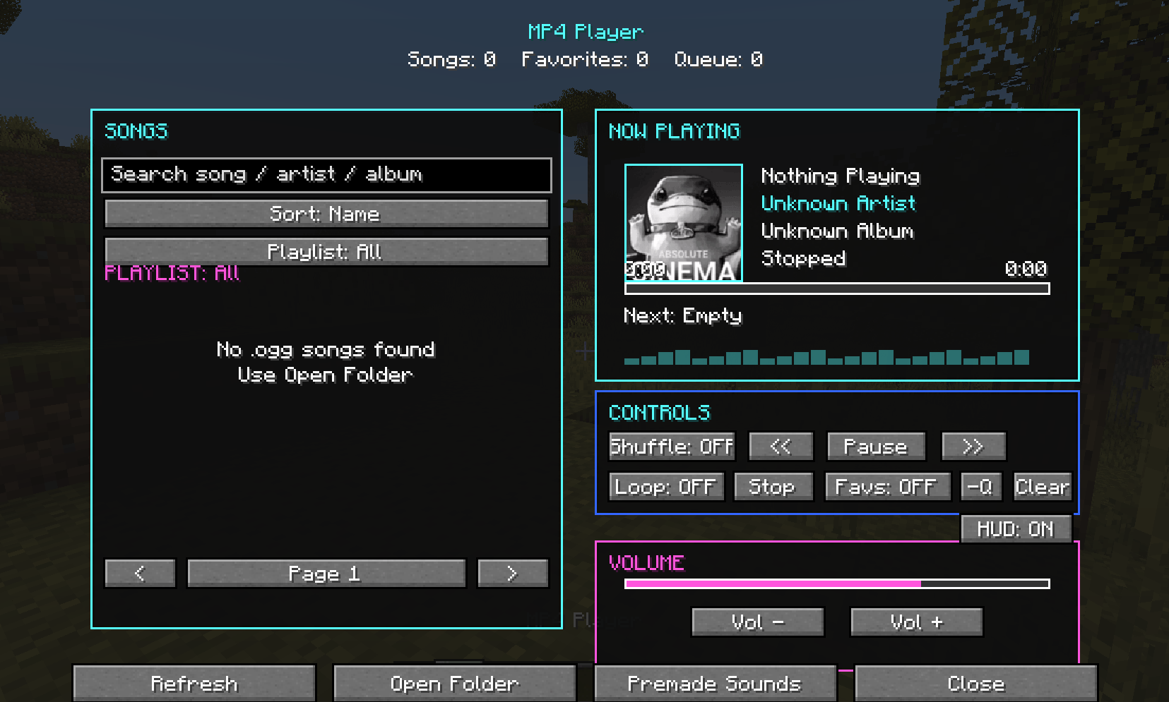 Mp4 Player Screen