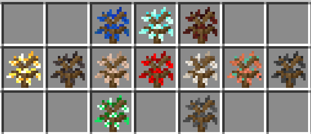 Ore Trees Saplings for Bedrock