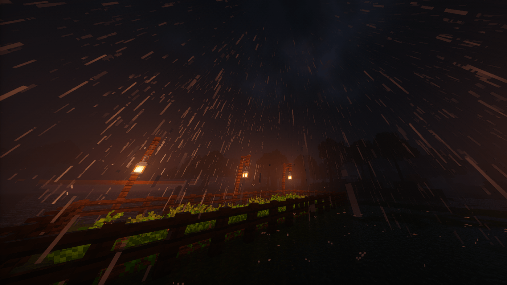 Nighttime Rain