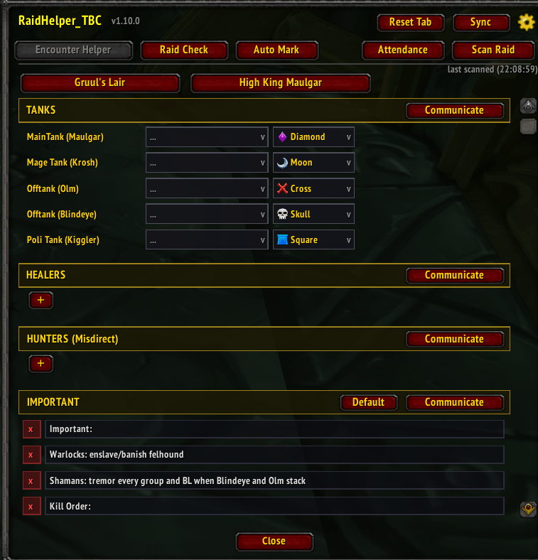 Thumbnail Encounter helper - HKM