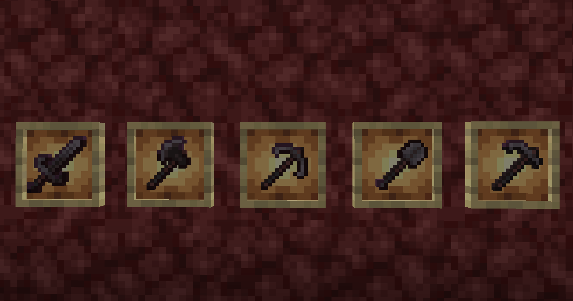 Showcase of the texture pack