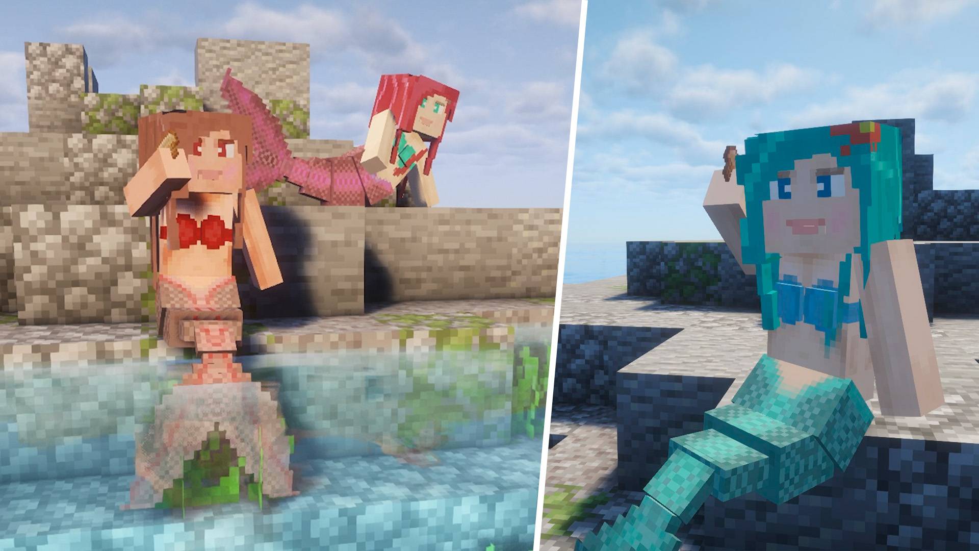 Mermaids don't enjoy company very much. Bring Weak Voice Arrows when you encounter them.