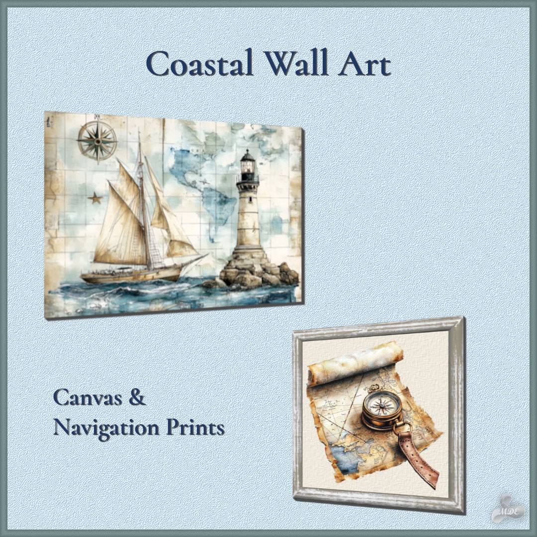 July Coastal Wall Art