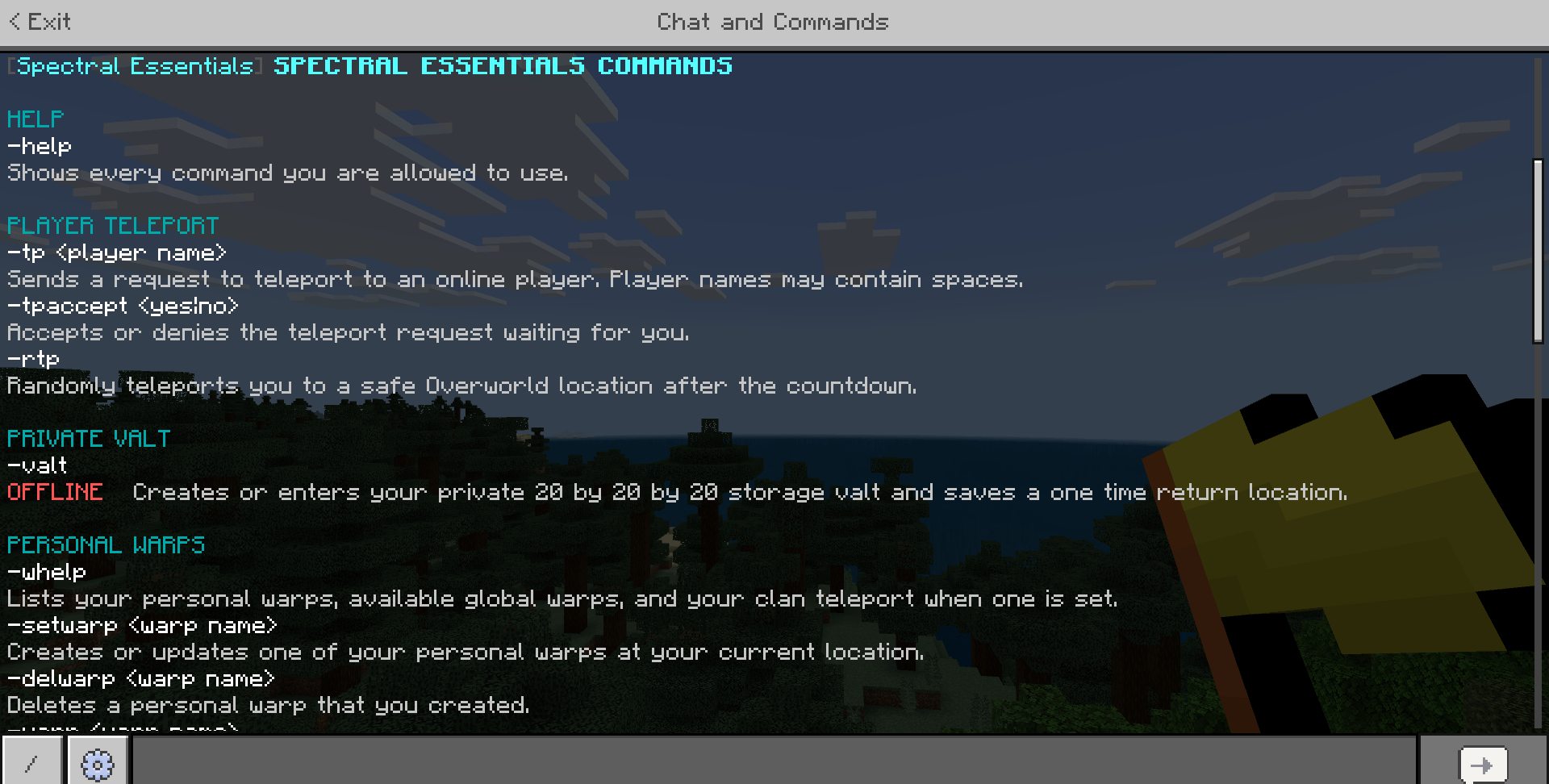 Spectral Essentials. — screenshot 2
