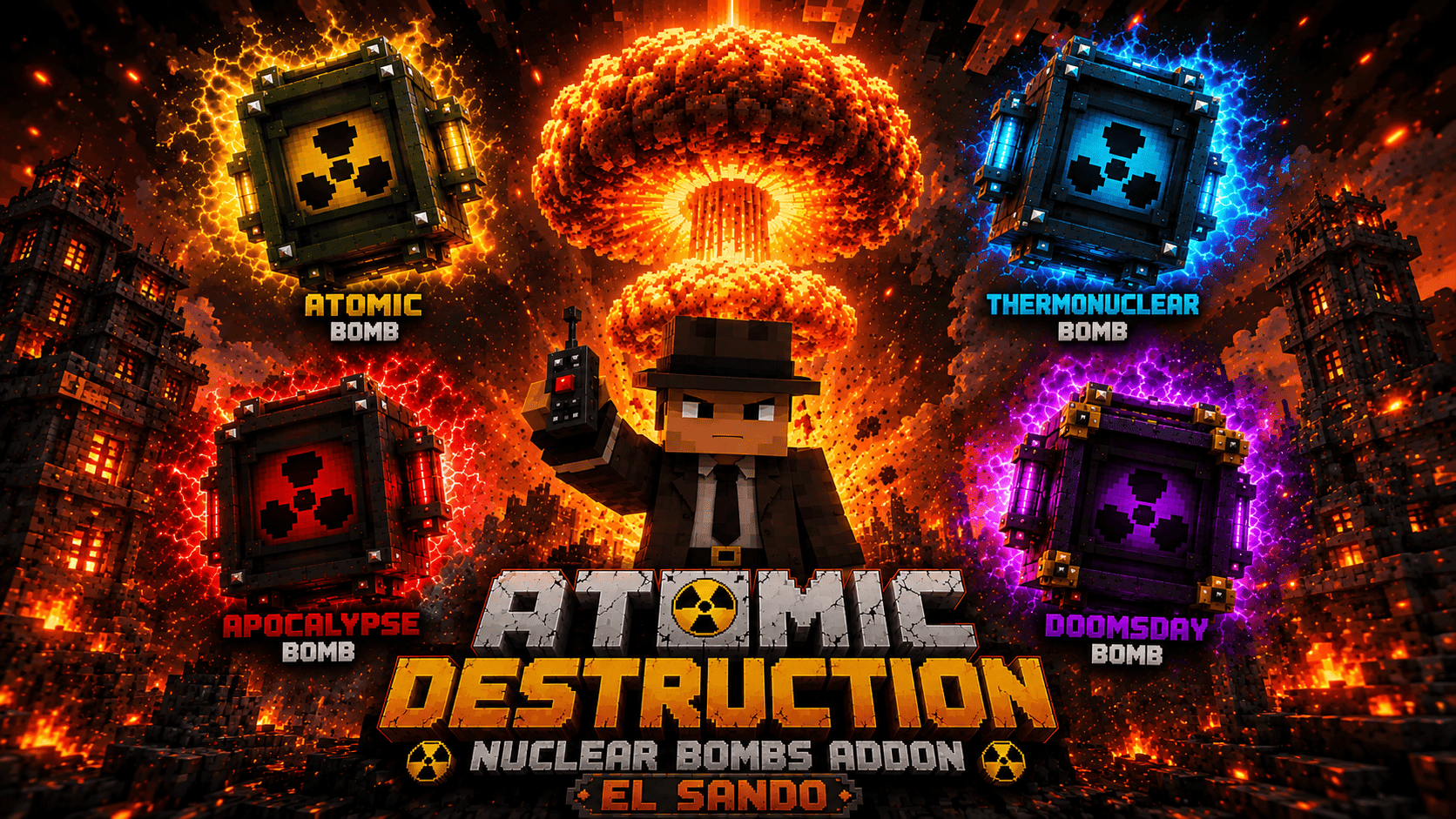 Atomic Destruction: Nuclear Bombs | EL SANDO — screenshot 1