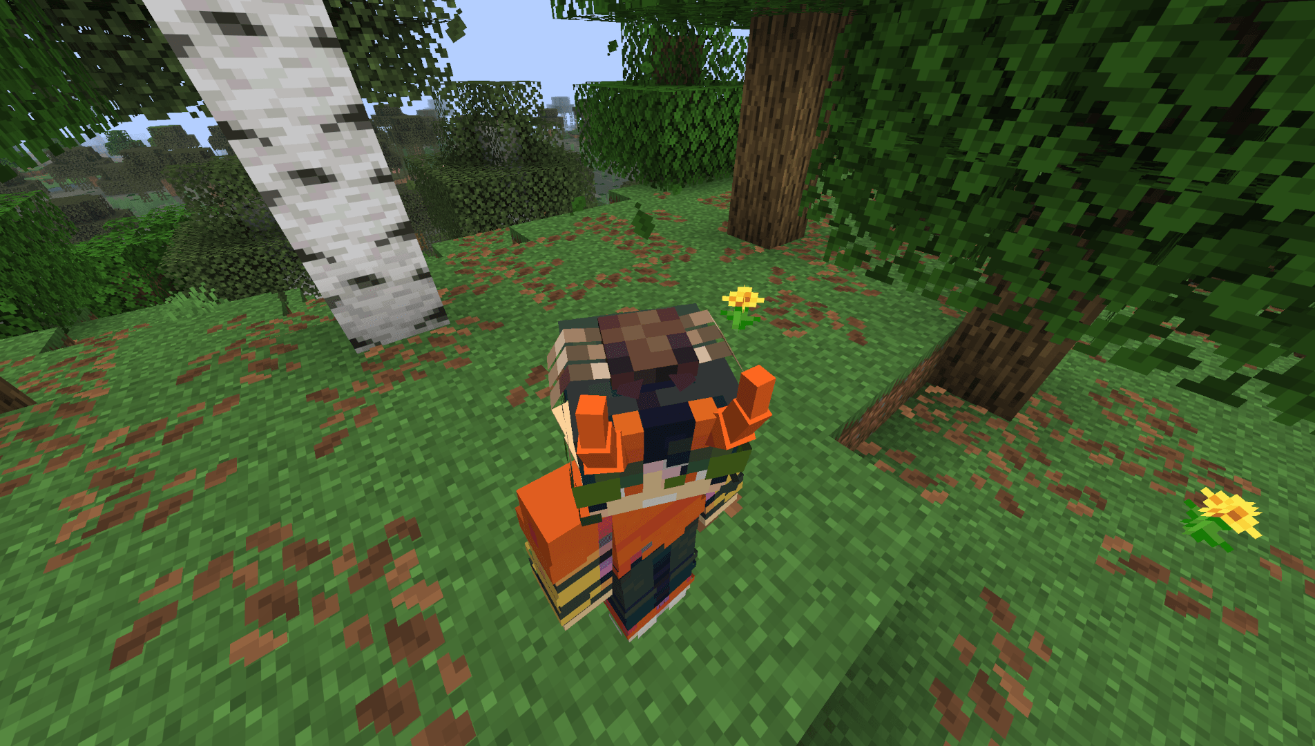 Thumbnail Tails Legacy supports creating custom accessories, such as the 'Unusual Flattie' in this image. Custom accessories are defined by resource packs, so getting new accessories is as simple as installing a resource pack!