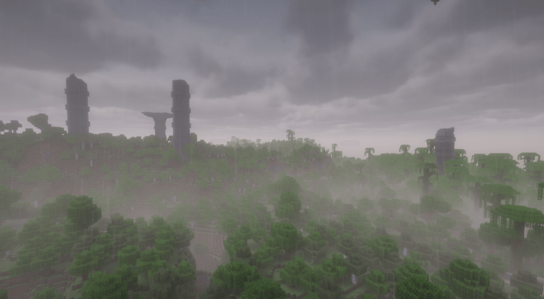These ancient ruins are scattered everywhere in the overworld. Who built them? Where did they come from?