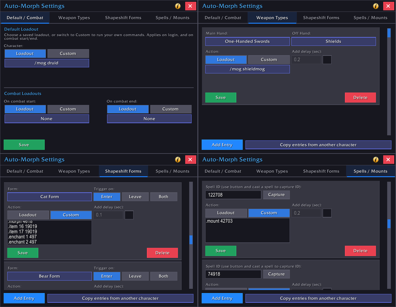 Auto-Morph Window