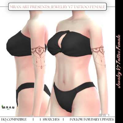 Jewelry V7 Tattoo Female