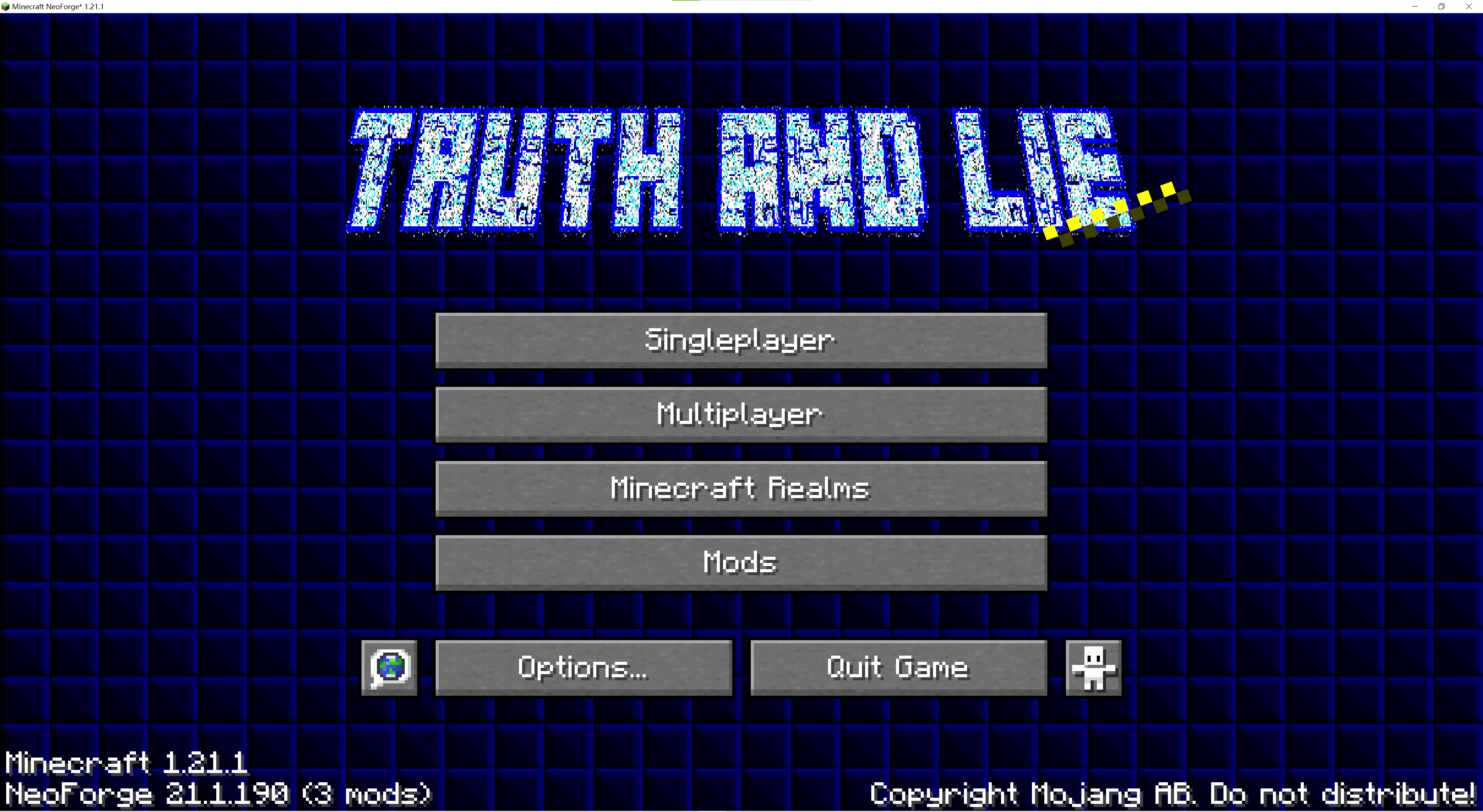 'Cuz the truth lis a lie that nobody can tell.