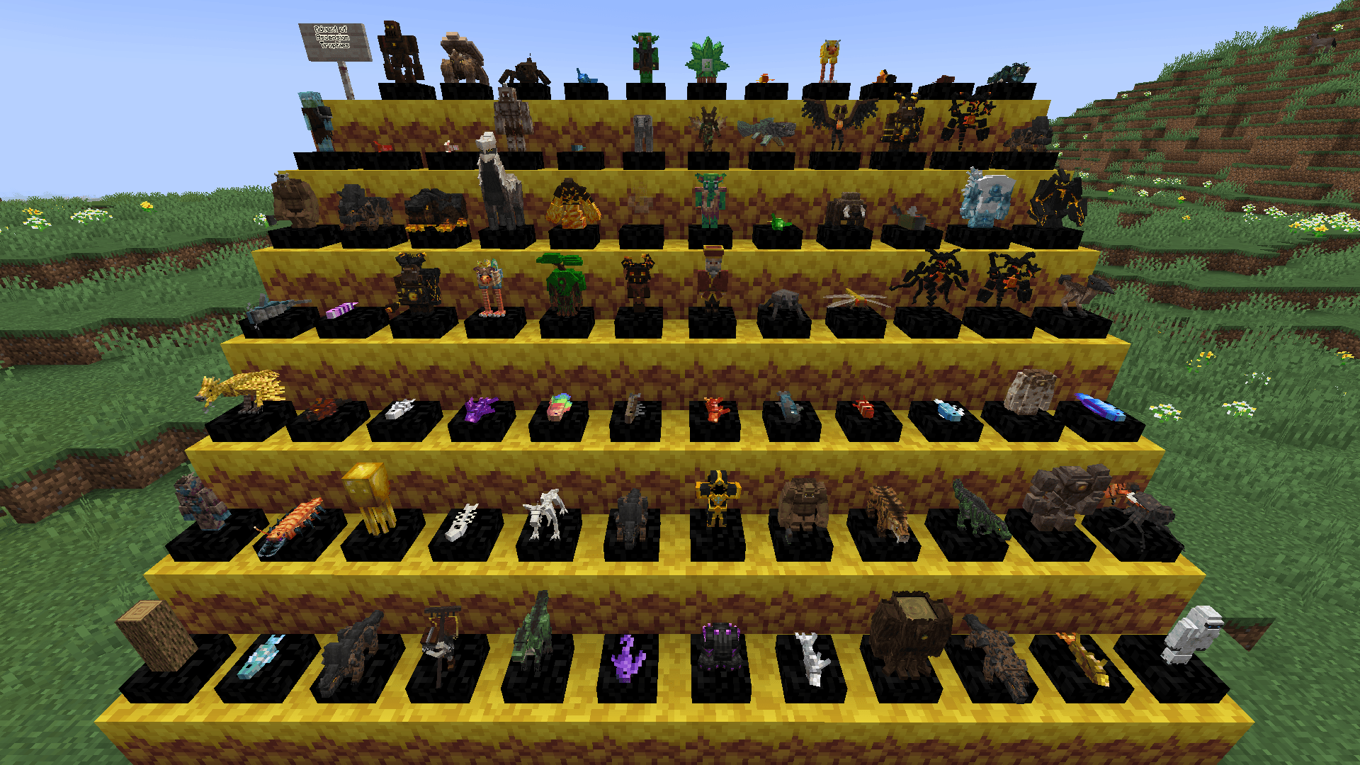 83 trophies from all the 83 mobs from Advent of Ascension (aoa3)