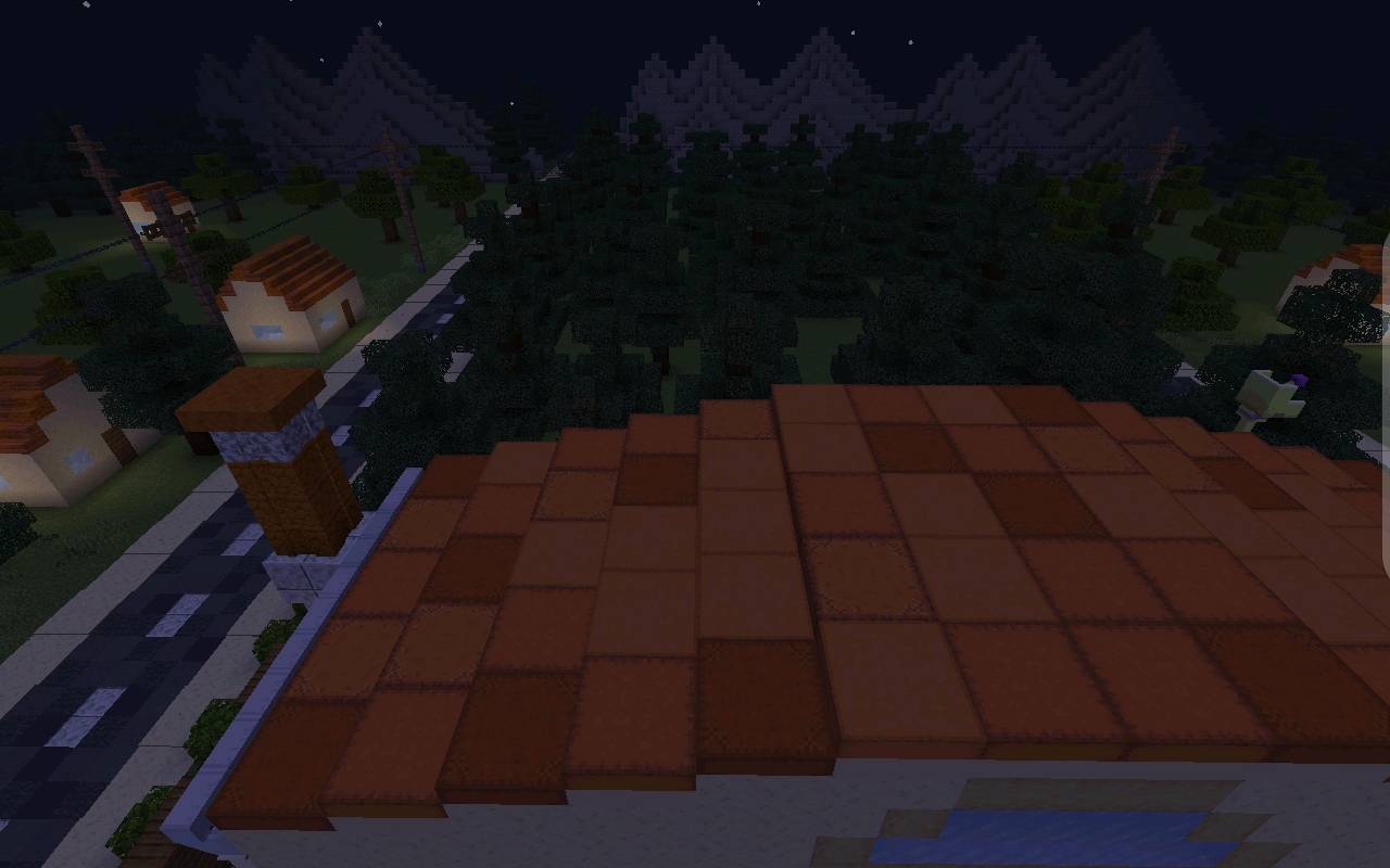 When night falls on the roof