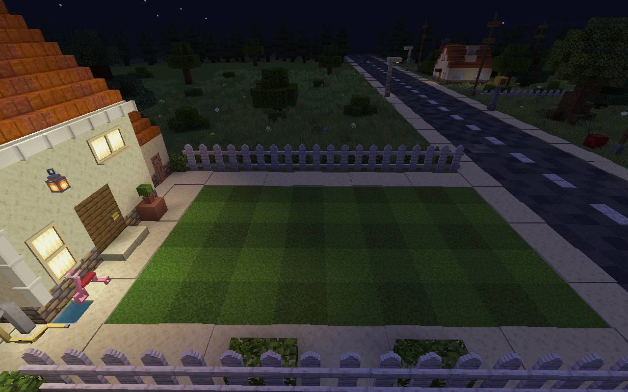 Frontyard during night