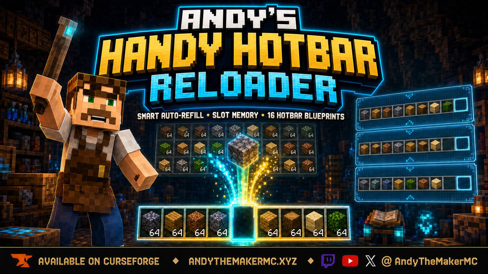 Andy's Handy Hotbar Reloader — screenshot 1