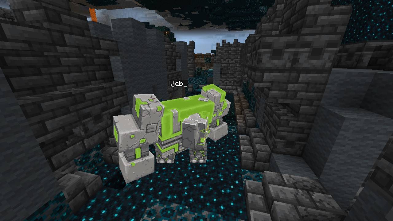 Warden to Redstone Monstrosity — Minecraft Bedrock