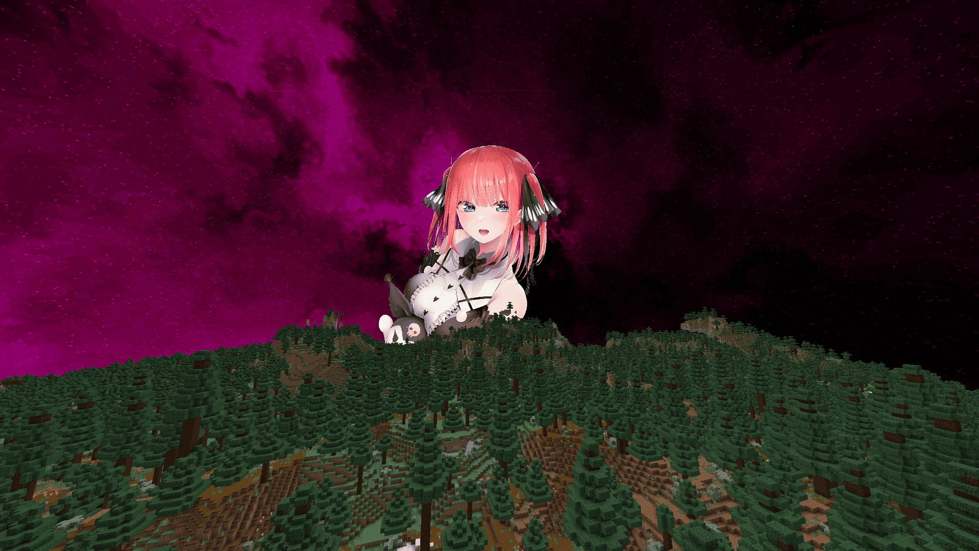 CPvP Nino Nakano + Anime sky - Minecraft Resource Packs - CurseForge