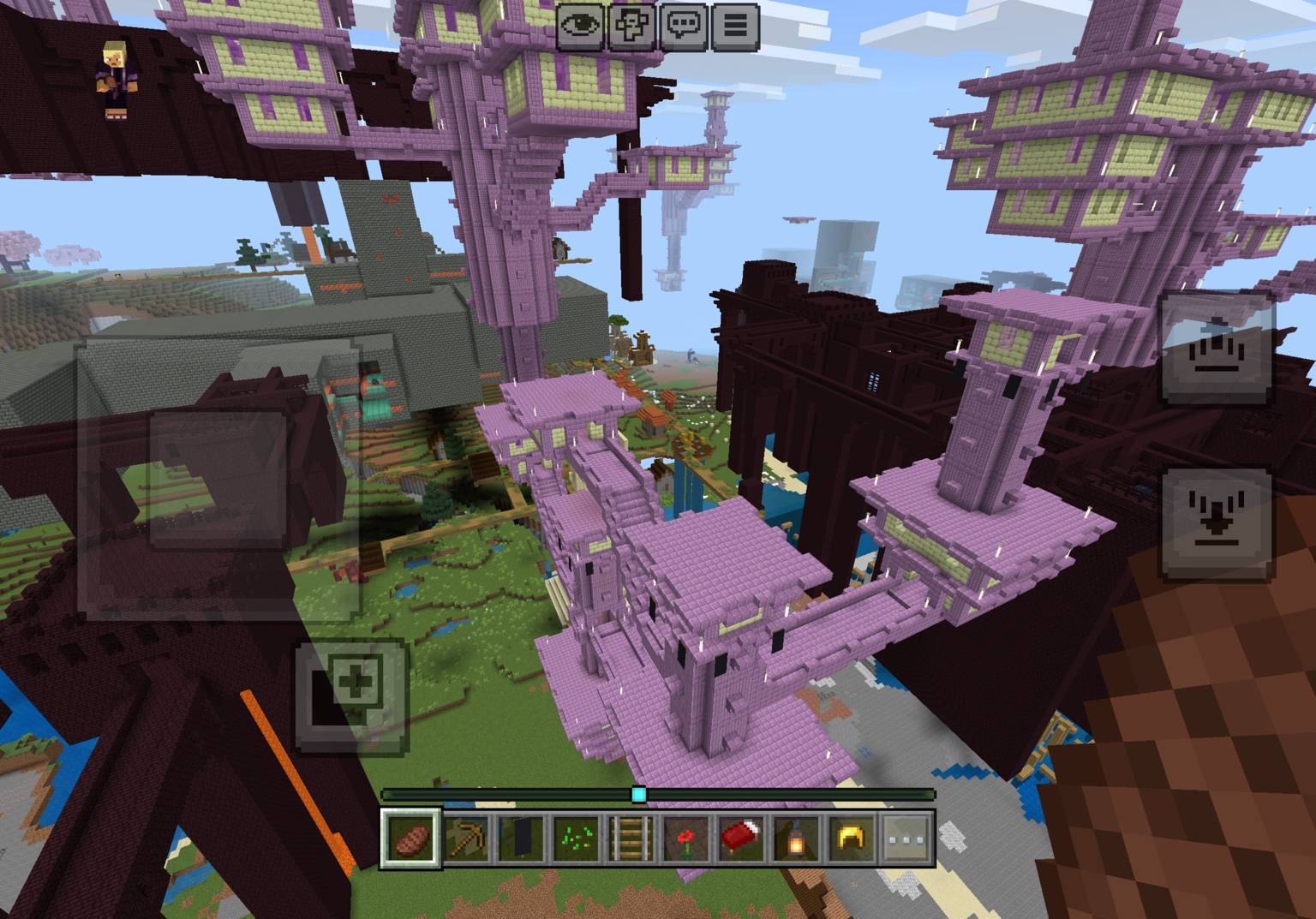 breaking block spawn random structures — screenshot 2