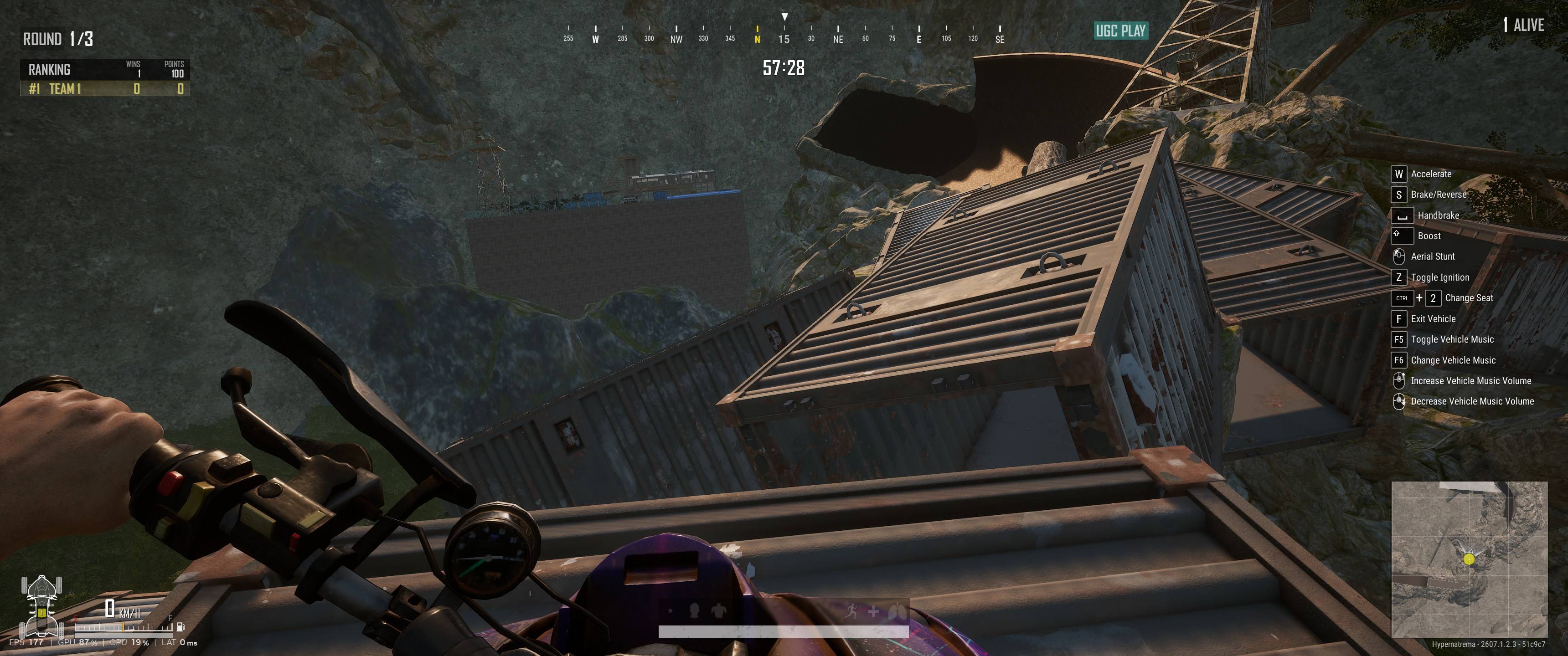 "Duck" ATV Parkour