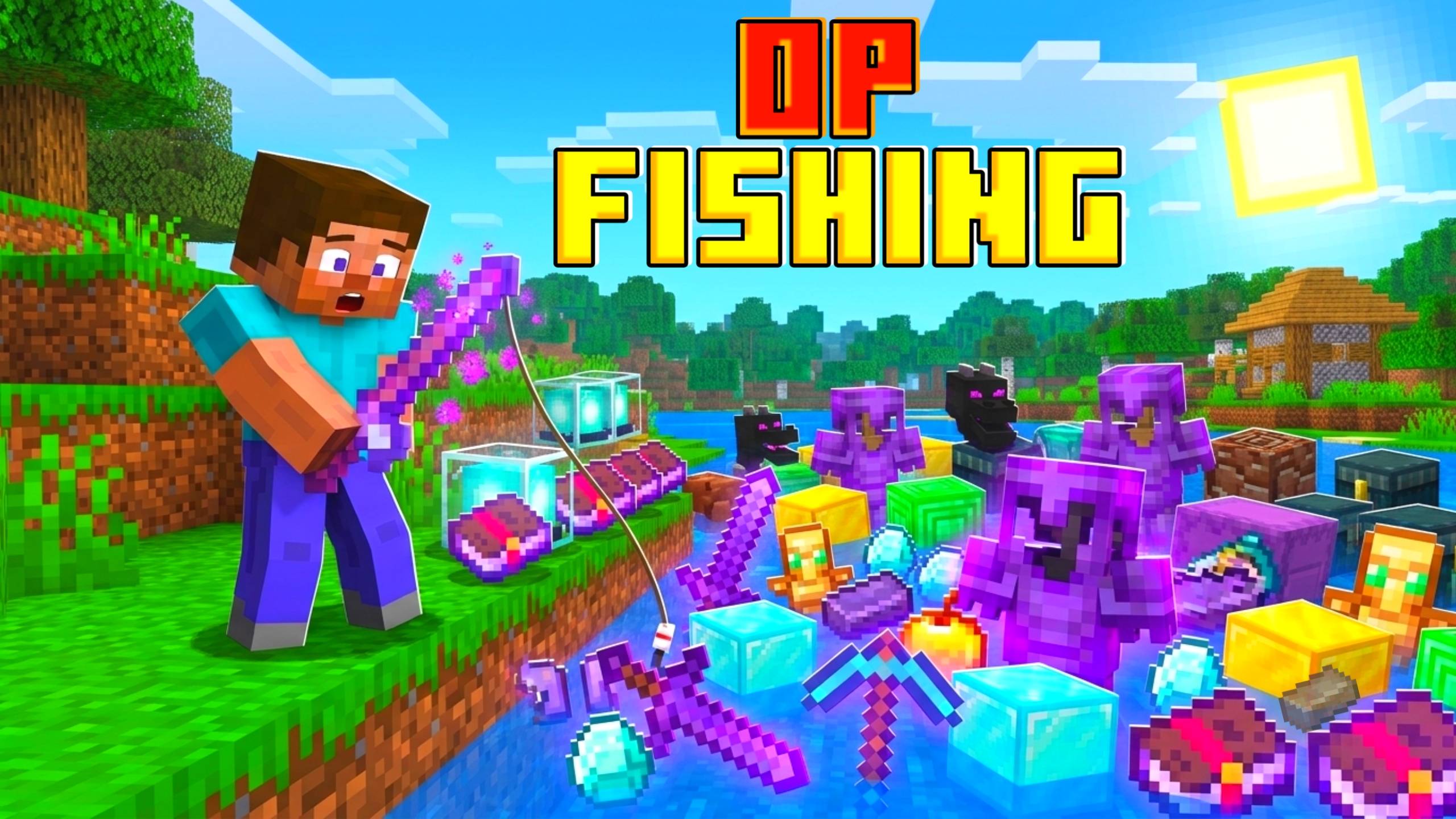 Fishing Is OP Mcpe