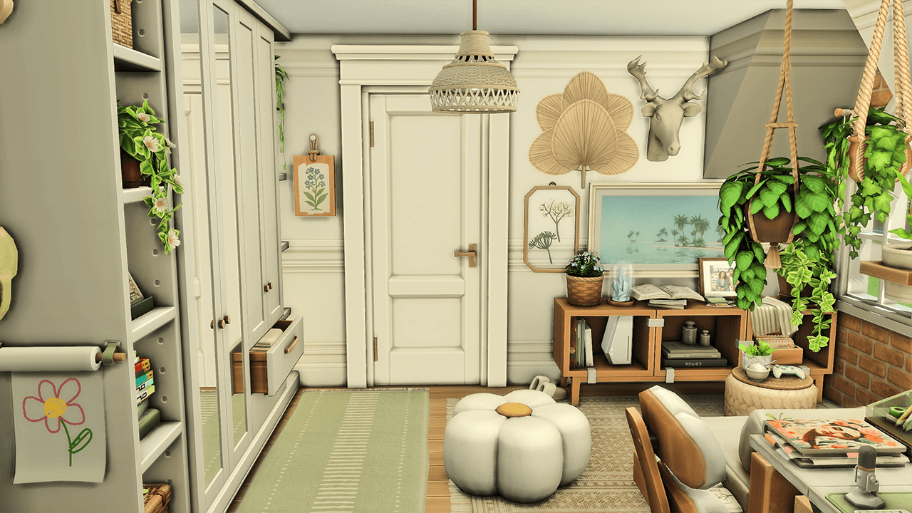 Thumbnail Cozy Green Botanical Gamer Loft 9.png