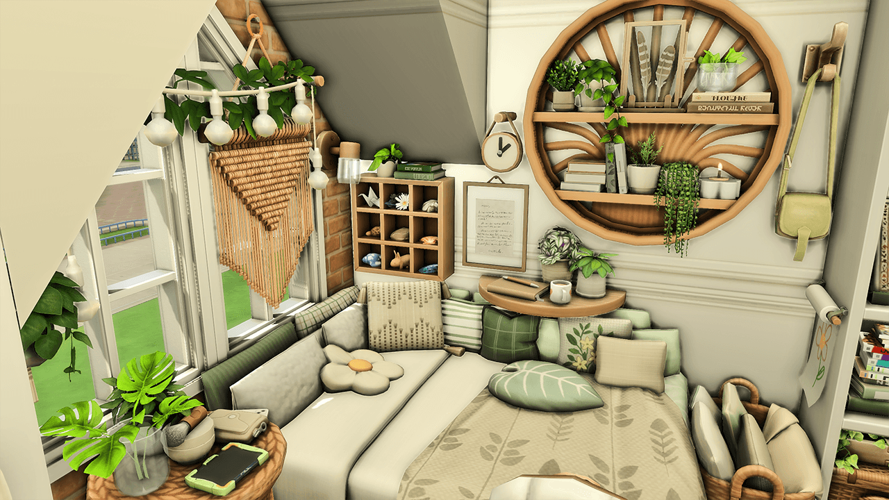 Thumbnail Cozy Green Botanical Gamer Loft 3.png