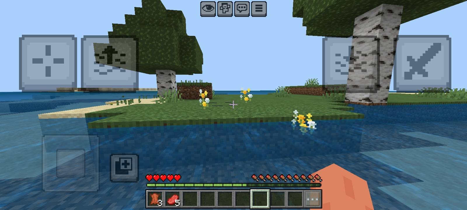 Minecraft 5 hearts challenge — screenshot 1