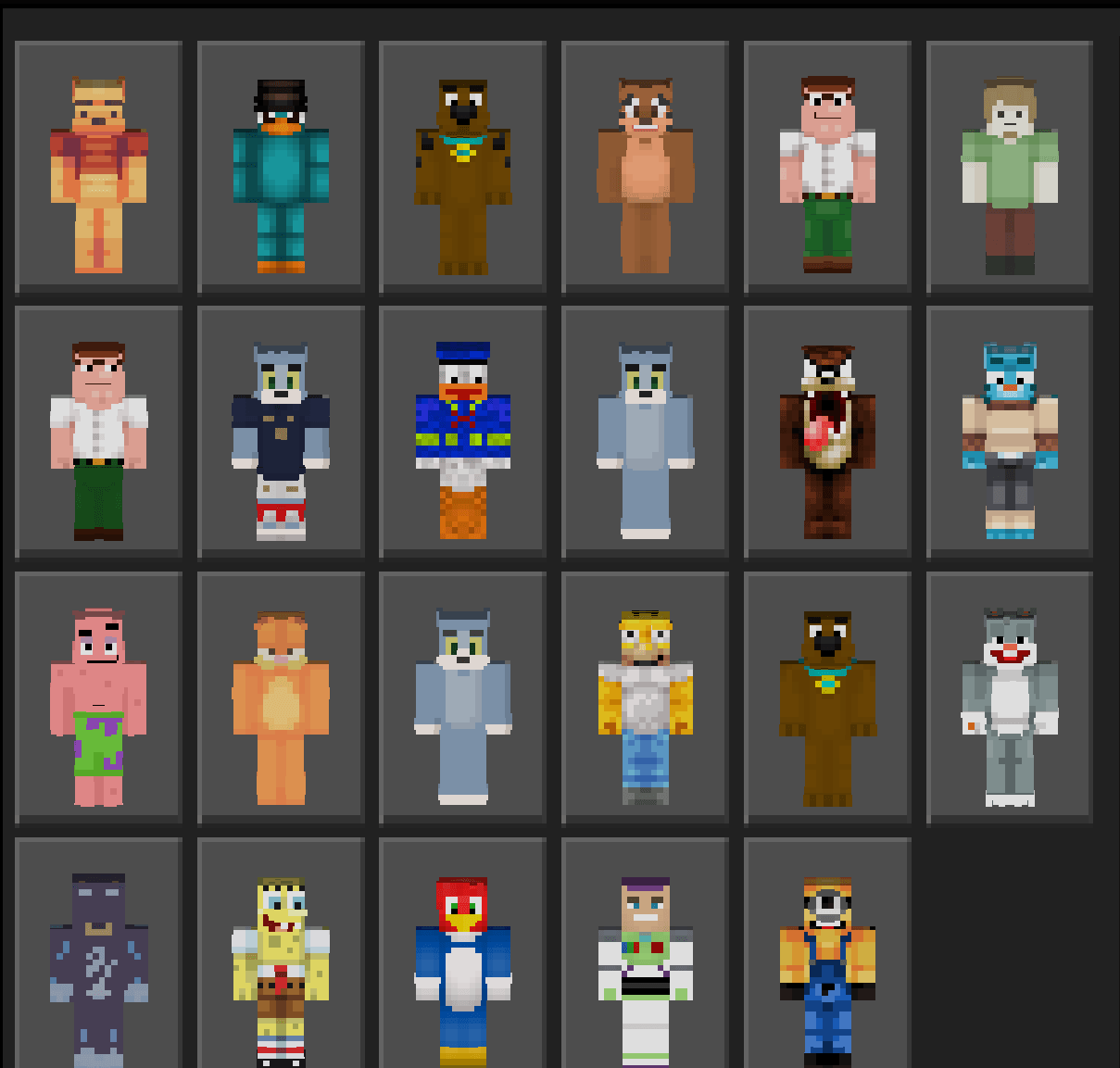 Cartoon Skins — screenshot 1