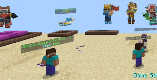 Steve Glitch + screenshot active
