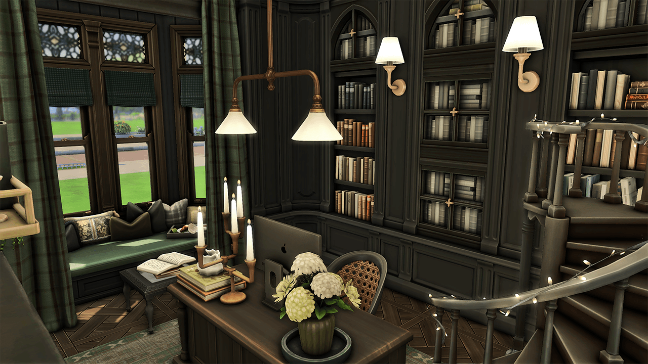 Dark Academia Victorian Office & Library 2.png