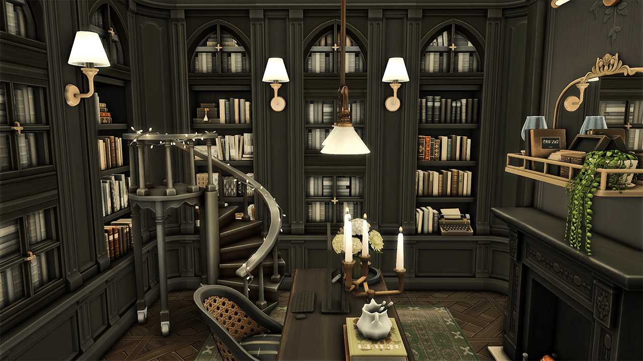 Dark Academia Victorian Office & Library 3.png