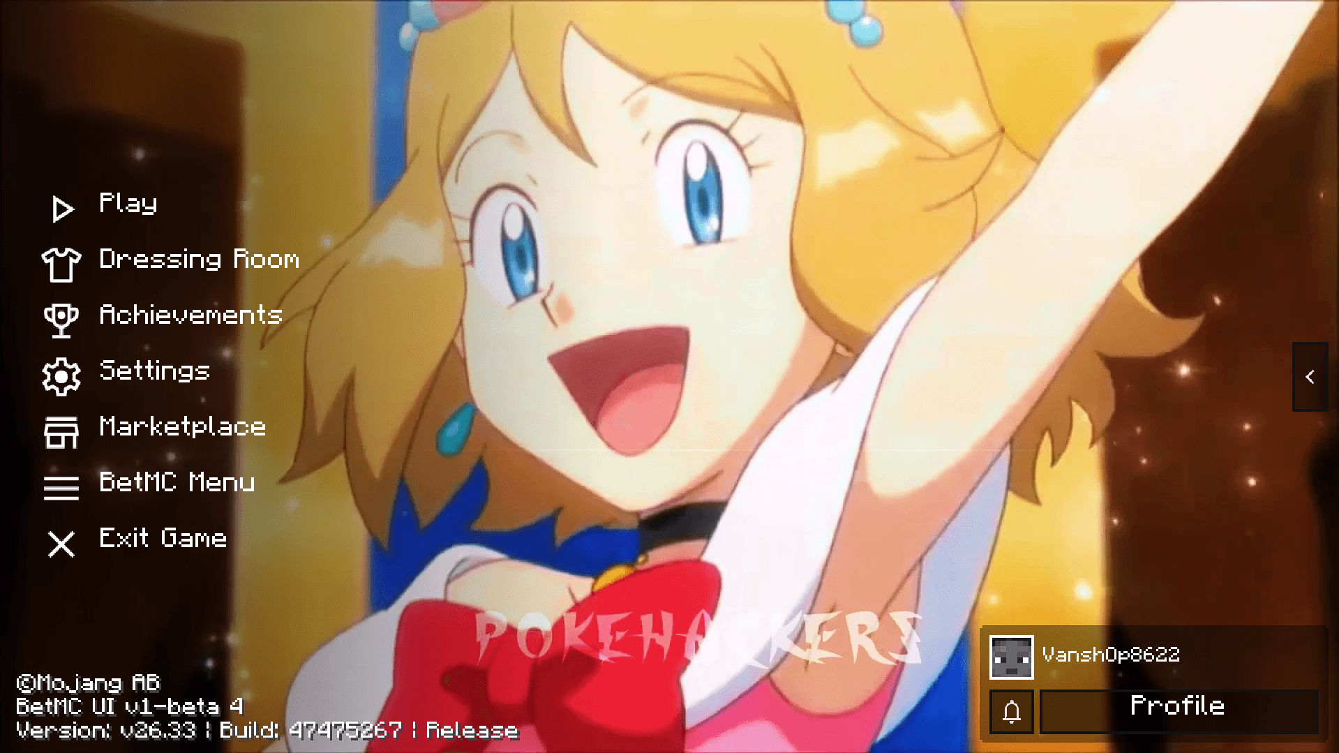 Animated Menu: Serena UI | Anime Girl UI — screenshot 3