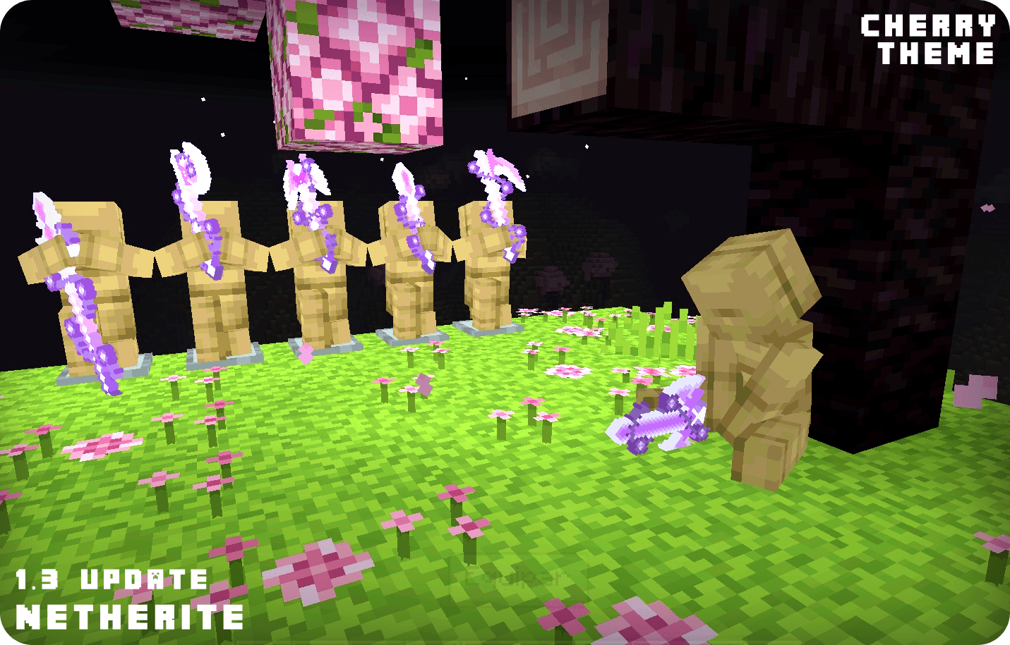 Netherite Tools | Cherry theme