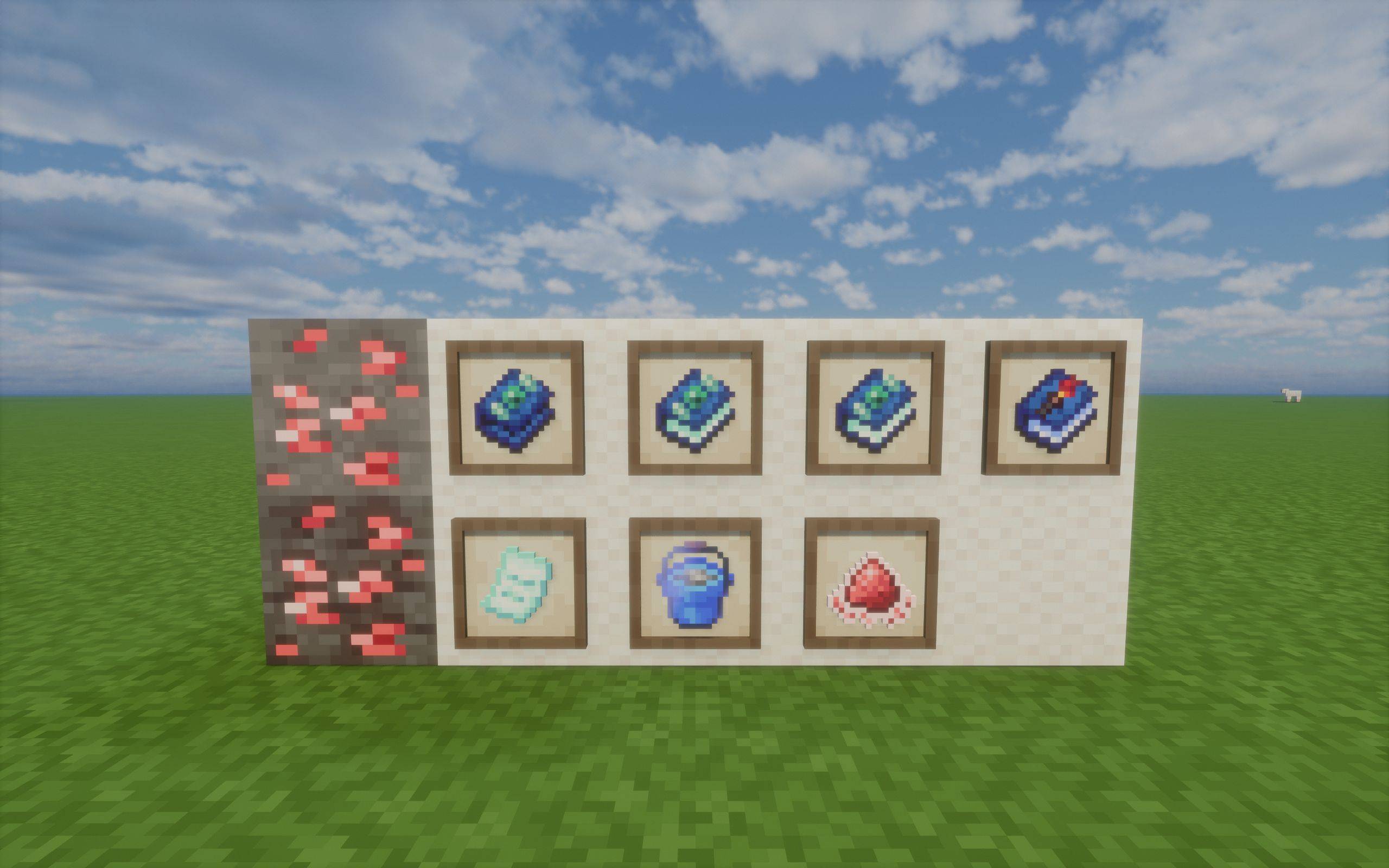 + Things' glowstone fixture bases that are not seen in this photo.